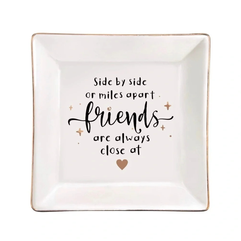 Side by‎ Side or Miles Apart Friends Are Always Close at The Heart"